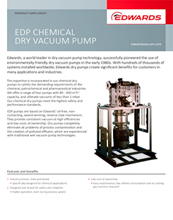 EDO CHEMICAL DRY VACUUM PUMP